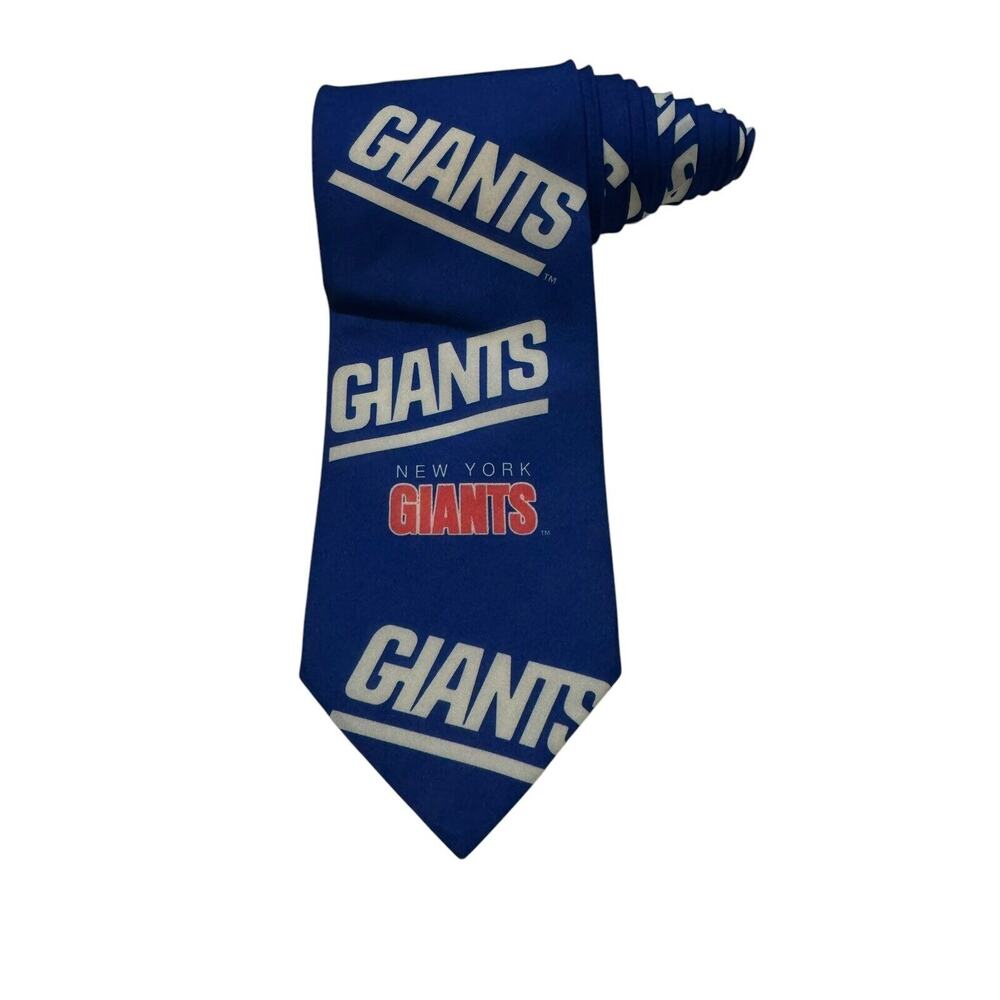 Ralph Marlin NFL New York Giants Logo 1993 Vintage Novelty Necktie